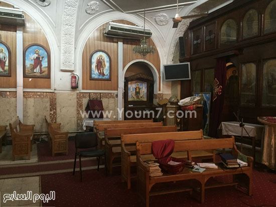 صورة لكنيسة العذراء والأنبا بيشوى  -اليوم السابع -8 -2015