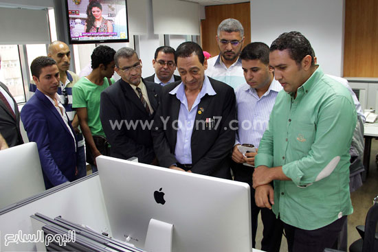 	رؤساء التحرير الصحف الإقليمية يتابعون موقع اليوم السابع -اليوم السابع -8 -2015