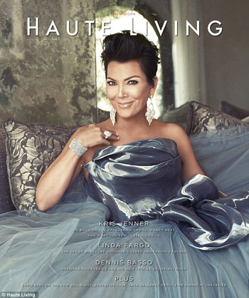 كريس جينر على غلاف مجلة Haute Living -اليوم السابع -8 -2015