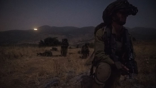 جانب من تدريب قوات المشاة الإسرائيلية بالجولان -اليوم السابع -8 -2015