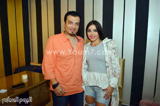 	آلا كوشنير وإيهاب توفيق -اليوم السابع -8 -2015