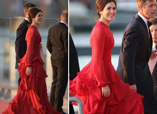 	فستان آخر ظهرت به يوم تتويج ملك هولندا -اليوم السابع -8 -2015