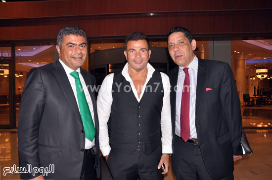 عمرو بدر وعمرو دياب وأيمن الجميل -اليوم السابع -8 -2015
