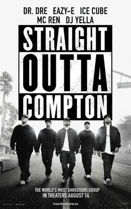 	بوستر Straight Outta Compton -اليوم السابع -8 -2015