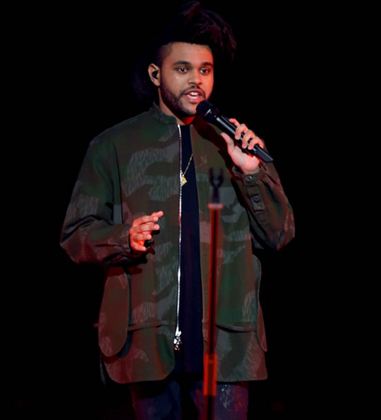 خلال عرض  The Weeknd -اليوم السابع -8 -2015
