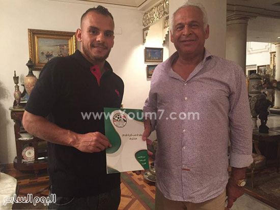  خالد قمر مع فرج عامر -اليوم السابع -8 -2015