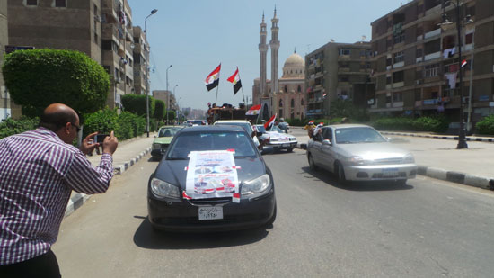  المسيرة احتفالا بافتتاح القناة -اليوم السابع -8 -2015