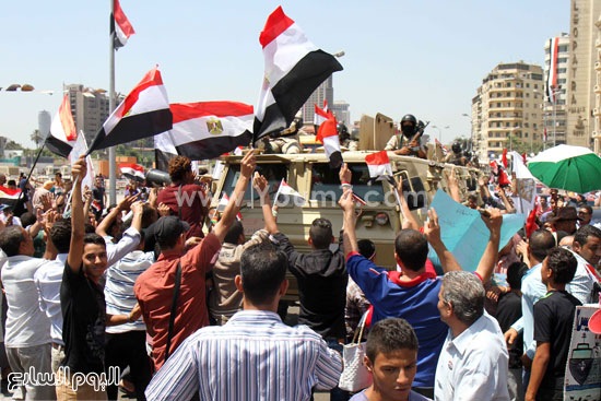 الشعب يحتفل مع الجيش بقناة السويس الجديدة -اليوم السابع -8 -2015