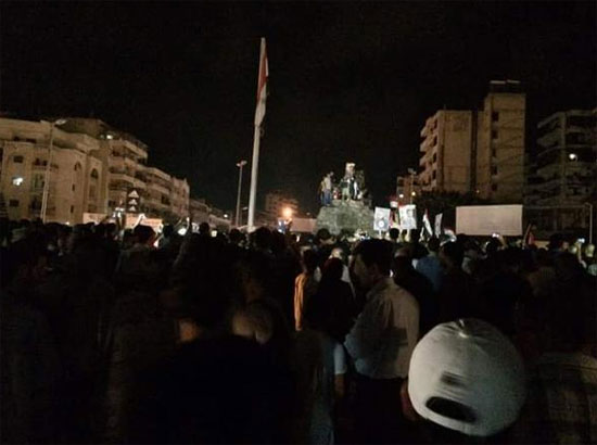 مظاهرات الطائفة العلوية  -اليوم السابع -8 -2015