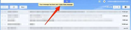 ستظهر كلمة undo بكل سهولة عند إرسال إيميل لتعطيك حرية التراجع هن إلرساله بكل سهولة -اليوم السابع -8 -2015