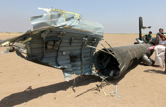 1سقوط طائرة روسية فى سوريا ومقتل طاقمها (7)