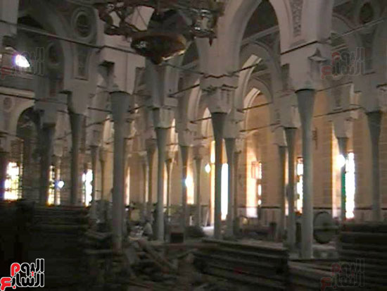 الإهمال يضرب مسجد العارف بالله إبراهيم الدسوقى (2)