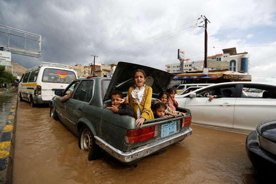 سيول، الفيضانات، اليمن، صنعاء، الحوثيون (4)