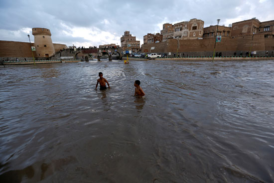 سيول، الفيضانات، اليمن، صنعاء، الحوثيون (11)