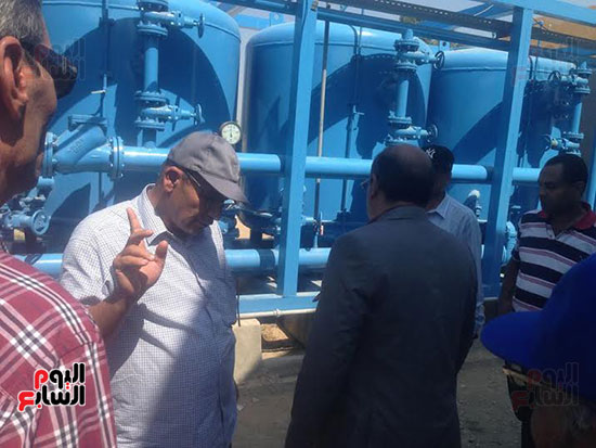 جوله، محمود عبد اللطيف، رئيس شركه مياه الشرب، محافظات القناه (1)