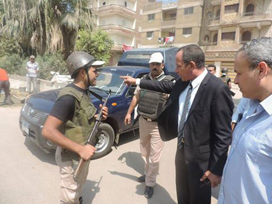 اللواء حسام خليفة مدير أمن الغربية ينبه على القوات باليقظة (1)