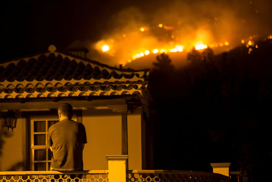حرائق الغابات فى اسبانيا (1)