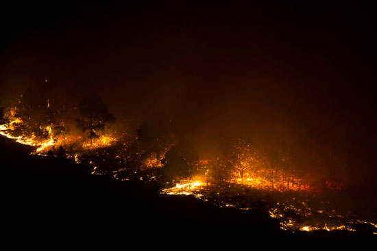 حرائق الغابات فى اسبانيا (2)