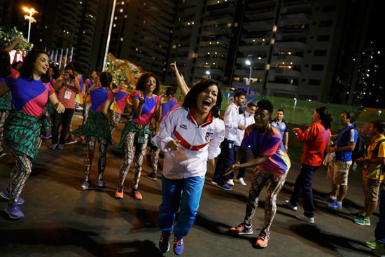 فرحة مع انطلاق أولمبياد ريو دى جانيرو 2016 فى البرازيل (8)