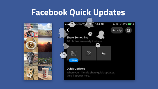 فيس بوك Quick Updates