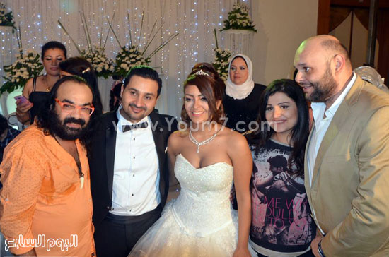 	العروسان وشريف باهر -اليوم السابع -9 -2015