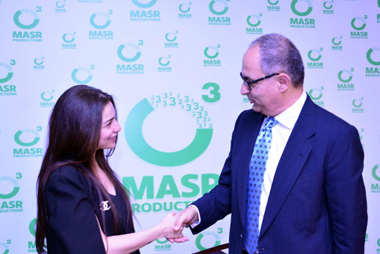 مى عز الدين وفادى إسماعيل -اليوم السابع -9 -2015