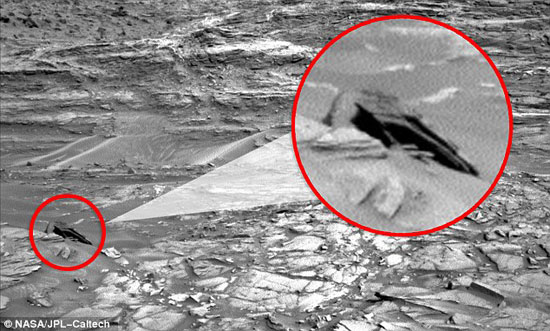 ناسا تكشف عن سر الكائنات الغريبة الموجودة على سطح المريخ