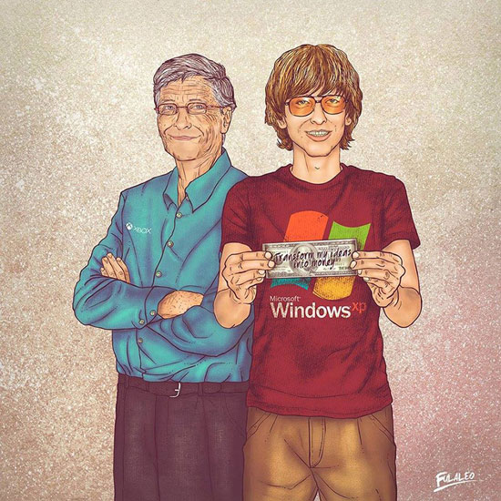  صورة للفنان Bill Gates -اليوم السابع -9 -2015