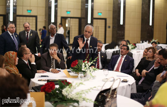 مصطفى بكرى متحدثاً خلال الاجتماع -اليوم السابع -9 -2015 مصطفى بكرى متحدثاً خلال الاجتماع -اليوم السابع -9 -2015