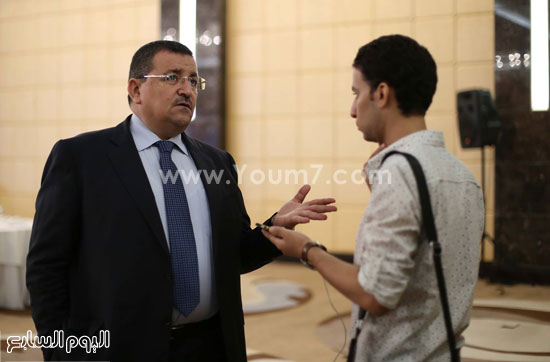 أسامة هيكل متحدثاً للزميل محمد مجدى السيسى -اليوم السابع -9 -2015 أسامة هيكل متحدثاً للزميل محمد مجدى السيسى -اليوم السابع -9 -2015