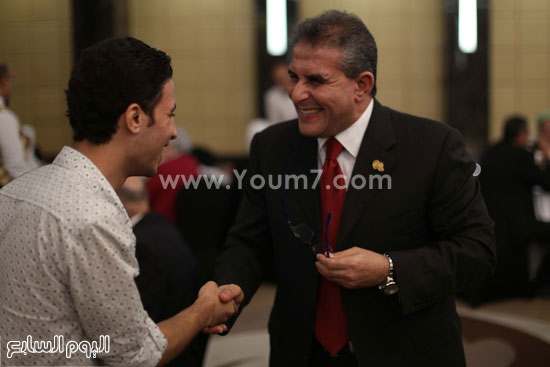 طاهر أبو زيد والزميل محمد مجدى السيسى -اليوم السابع -9 -2015 طاهر أبو زيد والزميل محمد مجدى السيسى -اليوم السابع -9 -2015