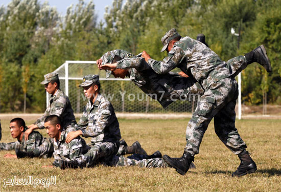 	تدريبات القوة البدية فى شمال شرق الصين. -اليوم السابع -9 -2015