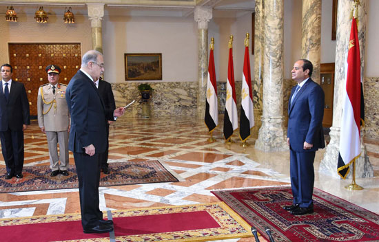 رئيس الوزراء شريف اسماعيل -اليوم السابع -9 -2015