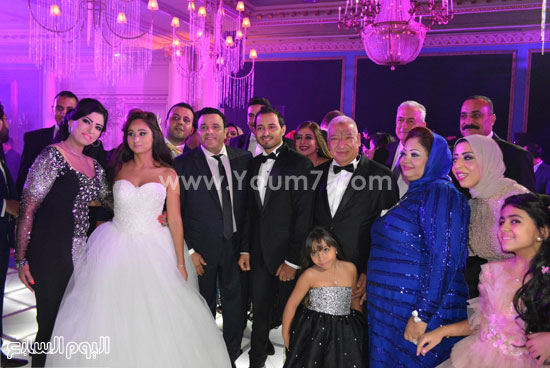 عائلة العريس ومحمد فؤاد -اليوم السابع -9 -2015