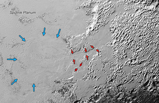 سطح كوكب بلوتو  -اليوم السابع -9 -2015