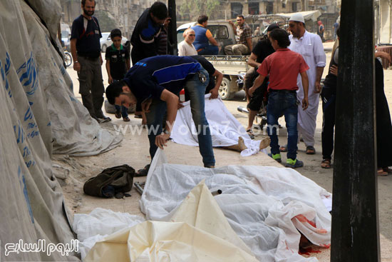 مقتل مالا يقل عن 18 فرد فى الغارة -اليوم السابع -9 -2015