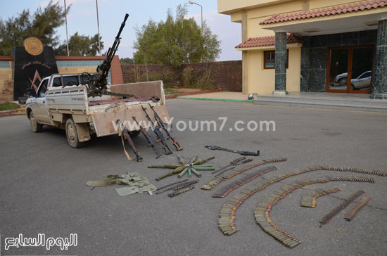صواريخ جراد وقذائف أر بى جى تم تسليمها  -اليوم السابع -9 -2015