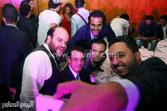 Selfie مع وائل إحسان وكريم فهمى  -اليوم السابع -9 -2015