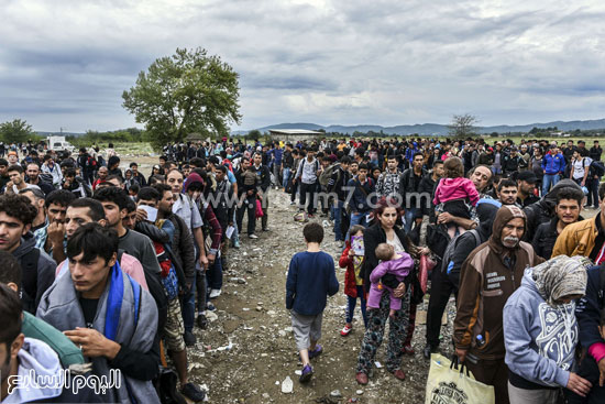 يعقد زعماء الاتحاد الأوروبى قمة طارئة من أجل التوصل إلى اتفاق بشأن المهاجرين  -اليوم السابع -9 -2015