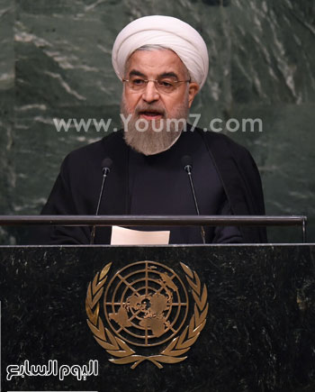  الرئيس الإيرانى -اليوم السابع -9 -2015