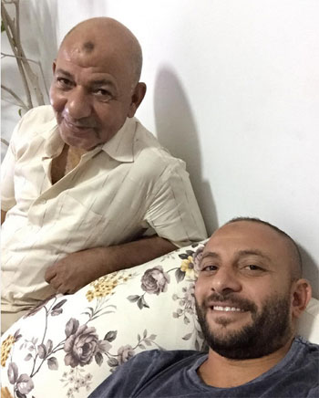 وائل رياض شيتوس مع والده -اليوم السابع -9 -2015