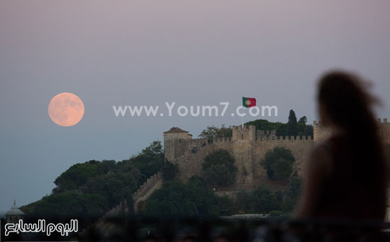 القمر في البرتغال -اليوم السابع -9 -2015