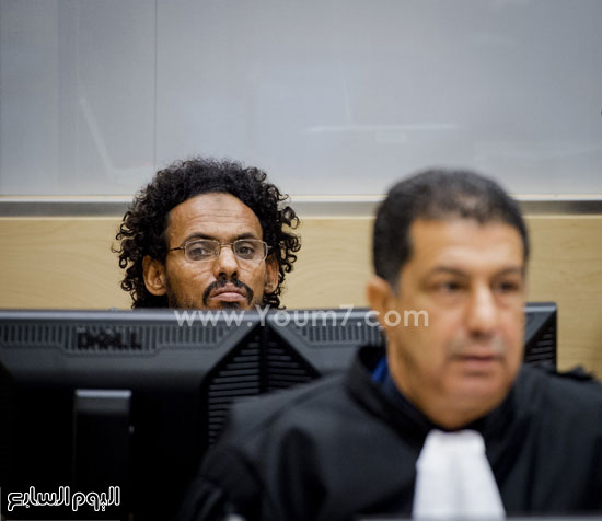 الفقى يجلس داخل قفص الاتهام فى قاعة المحكمة  -اليوم السابع -9 -2015