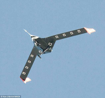 ناسا تطور طائرة بدون طيار بأجنحة مرنة تنحنى مع التيارات الهوائية