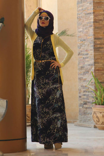 	فستان بسيط التصميم  -اليوم السابع -9 -2015