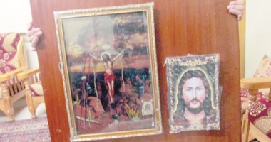 «اليوم السابع» فى منزل عزبة النخل الشاهد على سقوط زيت ودماء من صور المسيح