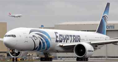 طائرة تابعة لمصر للطيران - صورة أرشيفية 