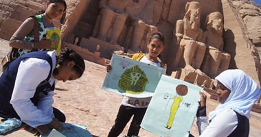 مهرجانات توعية للآثار الفرعونية لطلاب المدارس