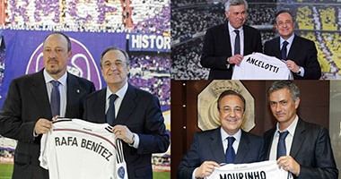 بالصور.. هل يستمر بينيتيز مع ريال مدريد أم ينضم لقائمة ضحايا بيريز؟  اليوم السابع