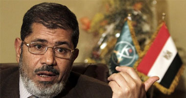 الدكتور محمد مرسى رئيس حزب الحرية والعدالة 